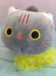 М'яка іграшка Grey Cat, плюшева іграшка подушка Сірий Кіт 25 см, Panalisa (104497009) - зображення 5