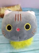 М'яка іграшка Grey Cat, плюшева іграшка подушка Сірий Кіт 25 см, Panalisa (104497009) - зображення 6