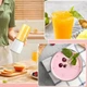 Портативный блендер соковыжималка Usb Juicing Cup N8 спортивный шейкер с крышкой 400 мл - изображение 2