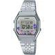 Женские наручные часы Casio LA680WA-4C Серебристые\Серебристый экран с рисунком - изображение 1