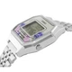 Женские наручные часы Casio LA680WA-4C Серебристые\Серебристый экран с рисунком - изображение 2
