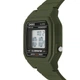 Мужские наручные часы Casio W-217H-3A Зеленые\Черный экран\Зеленый ремешок - изображение 2
