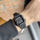 Спортивний Чоловічий наручний годинник Casio WS-B1000-1AVEF Чорний - зображення 6