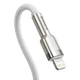 Кабель Baseus Cafule Series Metal Data Cable Type-C to iP PD 20W 1m White (CATLJK-A02) - изображение 4