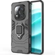Противоударный чехол Transformer с кольцом для Xiaomi Redmi Note 14 Pro 4G (Черный / Soul Black) Epik (224954) - изображение 1