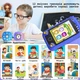 Детский телефон с фотоаппаратом, плеером, музыкой, играми DINO сенсорный смартфон для детей с играми и камерой + аксессуары, детская интерактивная игрушка с картой памяти - изображение 2