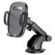 Автотримач для телефона BOROFONE BH53 Windy center console car holder Black Grey - изображение 1