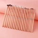 Профессиональные кисти для макияжа BEILI Pink 19 единиц, натуральный ворс S5161-FE19 - изображение 4