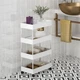 Підлогова полиця-органайзер Bathroom Rack для ванної та кухні, 4 яруси 083o - зображення 2