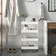 Підлогова полиця-органайзер Bathroom Rack для ванної та кухні, 4 яруси 083o - зображення 3