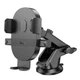 Автотримач Hoco H19 Mighty one-button car holder (center console) чорний - зображення 1