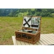 Корзина для пикника на 2 человека LUGI LU010 38х26х18 см - изображение 3