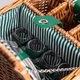 Корзина для пикника на 3 отделения с термосумкой Yiwu 48х33х43 см - изображение 9