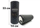Массажный ролик EasyFit Grid Roller Light 33 см из пены EVA с массажной 3d поверхностью Черный (33-102-EF-2016-BK) - изображение 1