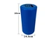 Массажный ролик EasyFit Foam Roller 30 см из пены EVA с мелкой массажной поверхностью Синий (33-102-EF-2024-BL) - изображение 3