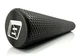Массажный ролик EasyFit Foam Roller из пены EVA с мелкой массажной поверхностью 90 см Черный (33-102-EF-2034-BK) - изображение 2