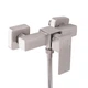 Змішувач для душу Lidz Kubis 010 (з душовим гарнітуром) (k35) LDKUB010NKS28535 Nickel - зображення 3