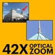 Фотоаппарат Kodak Pixpro AZ425 20Мп / CCD / 42Х зум / Красный Б/В - изображение 3