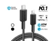 Кабель Lightning ANKER 322 USB Type-C to Lightning 1.8m Black (A81B6G11) - изображение 6