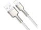 Кабель BASEUS USB Cable to Lightning Cafule Metal 2.4A 1m White (CALJK-A02) - зображення 1