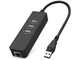 Мультипортовий адаптер Dynamode USB-C 3.1 RJ-45 + 3-Port (USB3.1-TYPEC-RJ45-HUB3) - изображение 1