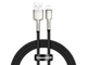 Кабель BASEUS Cafule Metal Data Cable USB Lightning Black 1м (CALJK-A01) - зображення 1