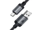Кабель Acefast C20-04 USB-A to USB-C 1.2м Black (6974316283782) - изображение 3