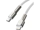 Кабель BASEUS USB Type-C - Lightning 1m White (CATLJK-A02) - зображення 2