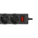 Мережевий фільтр LogicPower LP-X5 2 м, 5 розеток, чорний (LP9583) - зображення 3