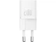 Мережевий зарядний пристрій BASEUS GaN5 Fast Charger (mini) 1C 20W White (CCGN050102) - изображение 3