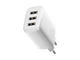 Сітчастий зарядний пристрій BASEUS Compact Charger 3U 17W White (CCXJ020102) - зображення 2