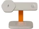 Бездротовий зарядний пристрій Canyon Hexagon WCS-310 Wireless Charging Station Light Gray/Orange (CNS-WCS310LGOR) - изображение 1
