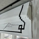 Римская штора ROMANTINT РИМ 80х200 с черным орнаментом на подкладке и ручным механизмом - изображение 7
