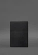 Кожаный блокнот А5 (софт-бук) 9.3 чёрный краст (A-028015) - изображение 5