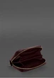 Клатч-купюрник, натуральная кожа, с молнией, бордовый(BB_30004401) - изображение 4