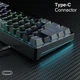 Клавиатура AULA F3261 Grey-Black Механичиская Игровая Проводная - изображение 5