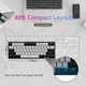 Клавиатура AULA F3261 Grey-Black Механичиская Игровая Проводная - изображение 8