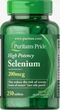 Селен Puritan's Pridе Selenium 200 мг 250 таблеток в упаковці (ARE-573917) - зображення 1