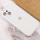 Чохол Silicone Premium case з захистом камери для iPhone 15 Full Camera Protective white 9949 - изображение 2