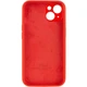 Чохол Silicone Premium case з захистом камери для iPhone 13 Full Camera Protective red 9758 - изображение 3