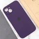 Чохол Silicone Premium case з захистом камери для iPhone 13 Full Camera Protective elderberry 1087 - изображение 3