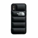 Чохол пуховик The North Face Series Case для Apple iPhone XS MAX, Чорний - зображення 1