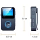 Кнопковий MP3-плеєр / музичний плеєр С33 з Bluetooth 5.0 і кріпленням на кліпсу + карта пам'яті TF 16 Гб, чорний (104620810) - зображення 5