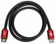 Кабель передачі відео Atcom HDMI-HDMI Red/Gold, пакет, довжина 5 м, 4K, ver 2.0. (24945) - изображение 2