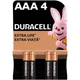 Батарейка Лужні батарейки Duracell AAA, 4 шт. в упаковці (4 шт.) - зображення 1