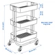 Тележка этажерка IKEA RÅSKOG, 28x38x61 см 005.867.89 - изображение 6