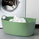 Корзина для белья IKEA TORKIS ТОРКИС Flexi 62х27см, 35л, 205.791.65 - изображение 4