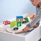 Железная дорога набор поездов и колеи из 45 деталей IKEA LILLABO ЛИЛЛАБУ 203.300.66 - изображение 4