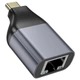 Адаптер Hoco UA35 переходник USB-C to RJ45, 1 Гбит/с, Windows, MacOS, Linux, Android, Chrome OS - изображение 3