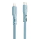 Кабель для зарядки айфона iphone airpods Proove Eternal Type-C to Lightning 27W (1m) Голубой - изображение 1